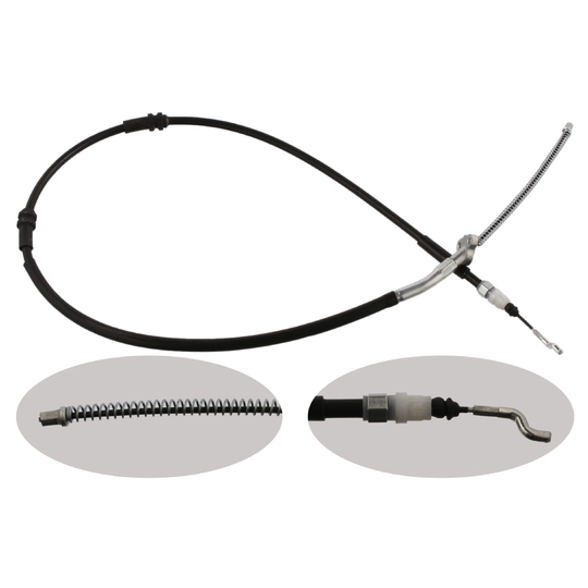 FEBI 36712 CABLE FREIN MAIN AMAROK