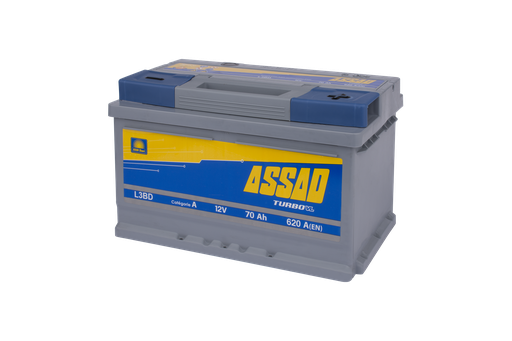 BATTERIE ASSAD 620A, 70AH, L3 BD